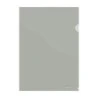 Dohe Premium Thumb-notch Dossier A4 Size - 210x297mm - Made of 180 Micron Translucent Polypropylene - Grey