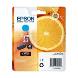 Epson T3342 (33) Cyan Ink Cartridge Original - C13T33424012