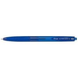 Pilot Boligrafo de Bola Retractil SuperGrip G - Punta Redonda 1.0mm - Trazo 0.4mm - Tinta de Aceite - Grip Ergonomico - Color
