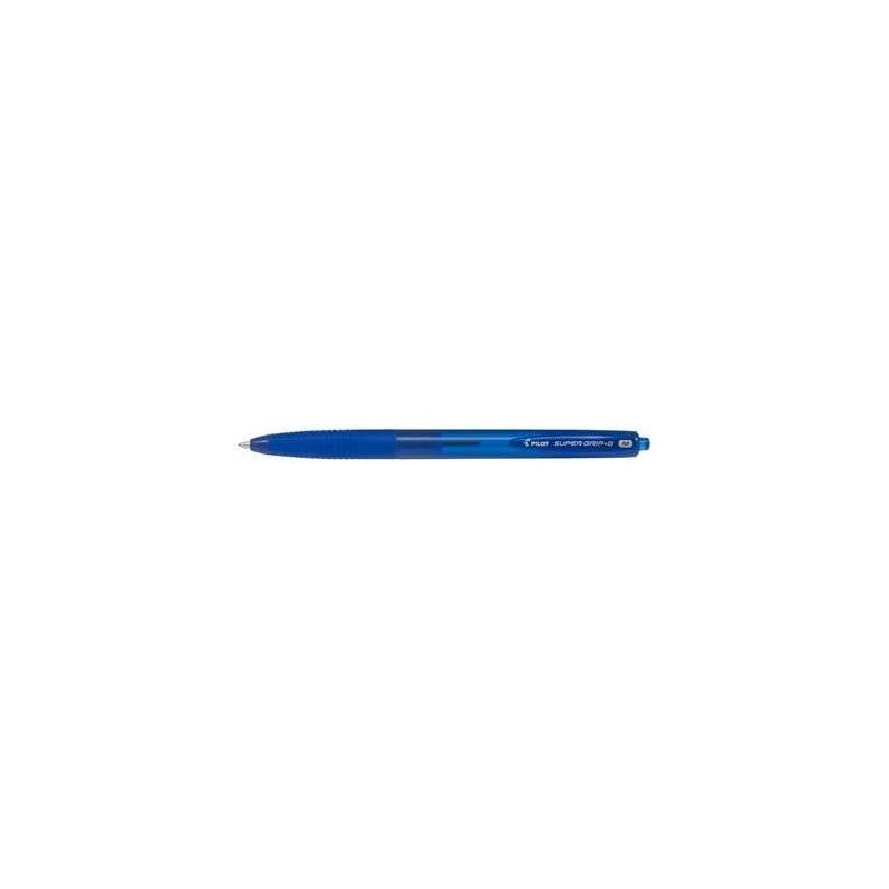 Pilot Boligrafo de Bola Retractil SuperGrip G - Punta Redonda 1.0mm - Trazo 0.4mm - Tinta de Aceite - Grip Ergonomico - Color