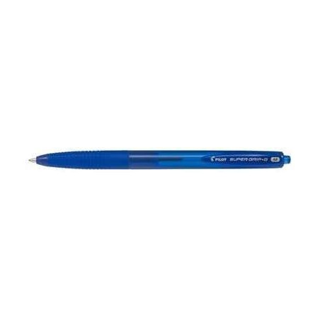 Pilot Esferografica de Bola Retratil SuperGrip G - Ponta Redonda 1,0mm - Traco 0,4mm - Tinta de Oleo - Pega Ergonomica - Cor