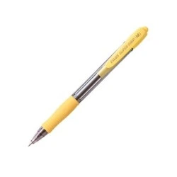 Pilot Esferográfica de Esfera Retrátil SuperGrip - Ponta Redonda 1,0mm - Traço 0,27mm - Tinta de Óleo - Grip Ergonómico - Cor