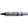 Pentel Maxiflo Whiteboard Marker - Ink Flow Regulation - Round Tip - Line Width 2.5mm - 50% Recycled Materials - Colour Black