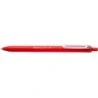 Pentel iZee Retractable Ballpoint Pen - 0.7mm Tip - 0.35mm Line Width - Metal Clip - Red