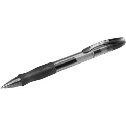 Bic Gel-ocity Original Boligrafo de Tinta Gel Retractil - Punta Media de 0.7mm - Recargable - Grip de Goma - Clip de Plastico