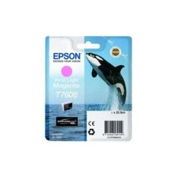 Epson T7606 Magenta Light Cartouche d'encre Original - C13T76064010