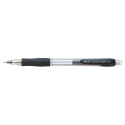 Pilot Porte-mines SuperGrip H185 - Trait 0.5mm - Mine HB - Corps Noir