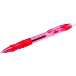 Bic Gel-ocity Original Stylo à Bille à Encre Gel Rétractable - Pointe Moyenne de 0.7mm - Rechargeable - Grip en Caoutchouc