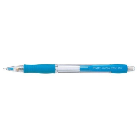 Pilot Lapiseira SuperGrip H185 - Traço 0,5mm - Mina HB - Corpo Azul Claro