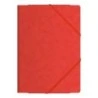 Dohe Chemise à Élastiques avec Trois Rabats - Format Folio - Fabriquée en Carte de Première Qualité - Plastifiée - Fermeture
