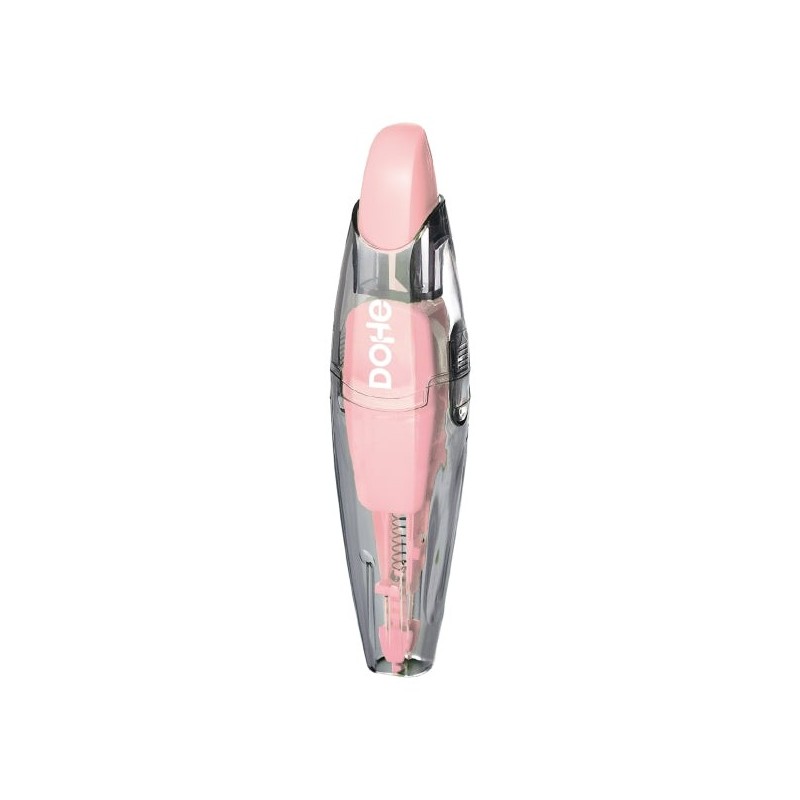 Dohe Serenity Fita Corretora - 5mm x 6m - Botão Retrátil - Recarregável - Corpo Ergonómico - Cor Rosa