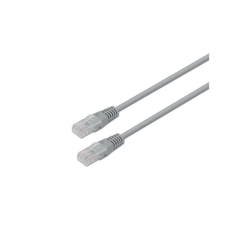 Aisens Câble Réseau Patch Cord RJ45 Cat.6 UTP AWG24 - 20m - 10/100/1000 Mbit/s - Couleur Gris