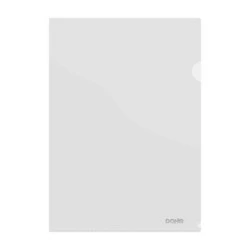 Dohe Dossier Uñero A4 - Fabricado en Polipropileno Translucido de 180 Micras - Medidas 210x297mm - Calidad Extra