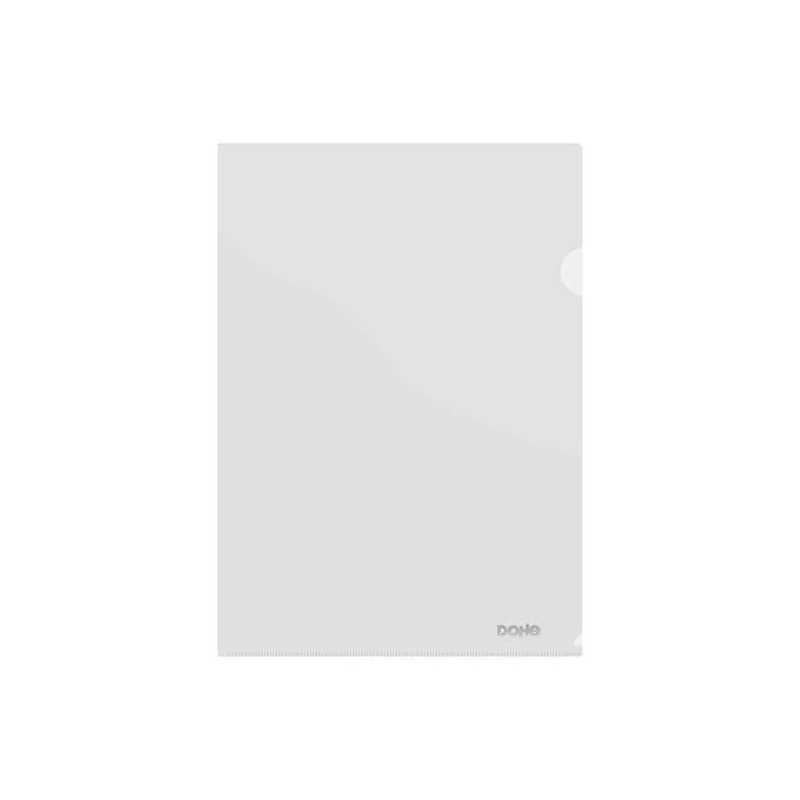 Dohe Pochette Coin A4 - Fabriquée en Polypropylène Translucide de 180 Microns - Dimensions 210x297mm - Qualité Extra