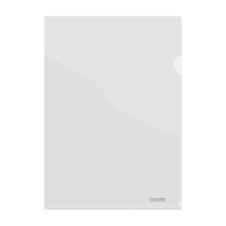 Dohe Dossier com Unha A4 - Fabricado em Polipropileno Translúcido de 180 Micras - Medidas 210x297mm - Qualidade Extra