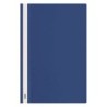 Dohe Report File with Fastener - Folio Size - Transparent Front Cover and Opaque Back - Made of Polypropylene