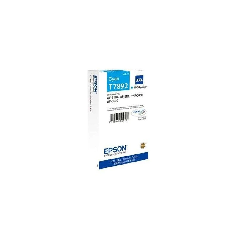 Epson T7892 Tinteiro Ciano Original - C13T789240