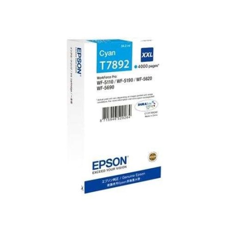 Epson T7892 Tinteiro Ciano Original - C13T789240
