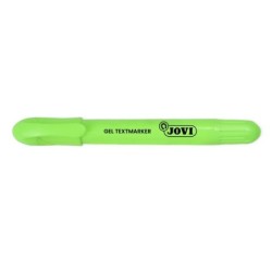 Jovi Gel Textmarker Marcador de Texto Fluorescente - Gel Seco - Não Precisam de Ser Afiados - Não Transpassam - Secagem Rápida