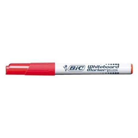Bic Velleda 1741 Marcador para Pizarra - Punta de 4.5 mm - Trazo 1.4mm - Tinta con Base de Acetona - Borrado Optimo - Larga