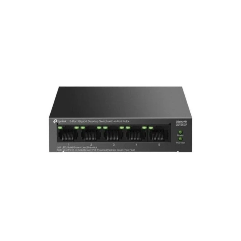 TP-Link TL-LS105GP Switch 5 Puertos 10/100/1000Mbps - POE
