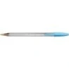Bic Cristal Fun Boligrafo de Bola - Punta Gruesa de 1.6mm - Tinta con Base de Aceite - Color Azul Turquesa