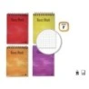Golden Cahier Spirale Supérieure 8º à l'Italienne (153x102mm) 80 Feuilles 60gr Quadrillage 4x4 - Couverture Plastifiée - Marge