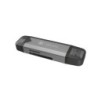 Natec Scarab 3 Card Reader - SD, MICRO SD, USB 3.1 GEN 1, USB-A + USB-C - Grey