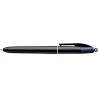 Bic 4 Colours Pro Boligrafo de Bola Retractil - Punta de 1mm - Trazo de 0.4mm - Tinta con Base de Aceite - Cuerpo Negro - 4