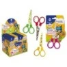 Bismark Kids Deco Tesoura Escolar 13cm - Aço de Liga Extra - Lâminas Decoradas - Pegas em Plástico - Ponta Romba - 4 Designs