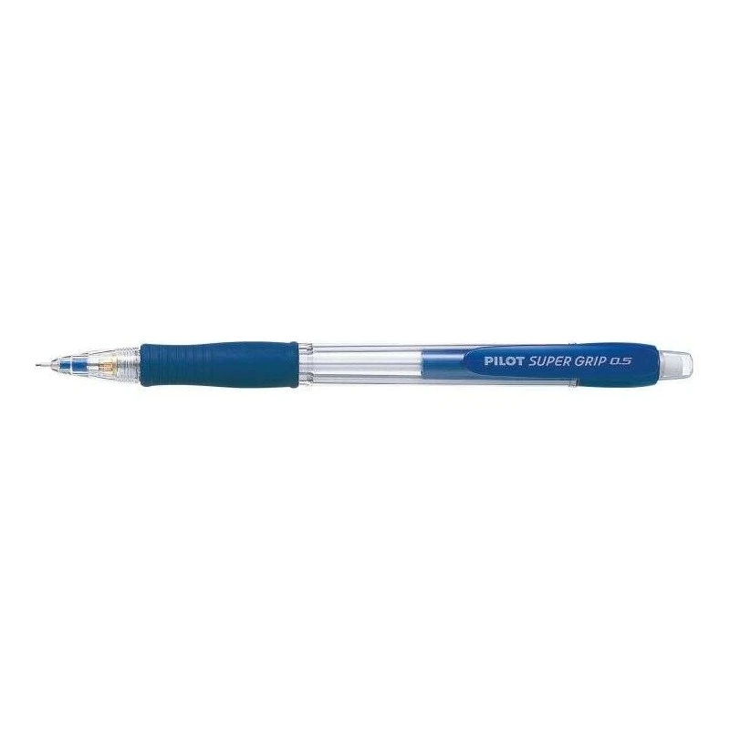 Pilot Porte-mines SuperGrip H185 - Trait 0.5mm - Mine HB - Corps Bleu
