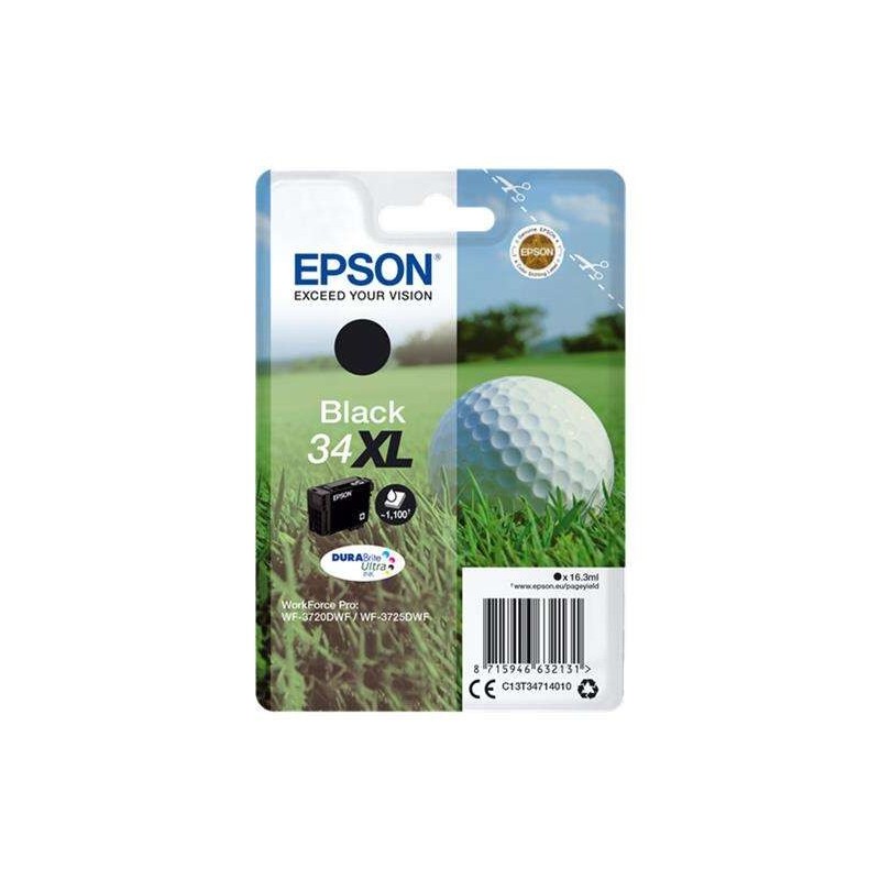Epson T3471 (34XL) Noir Cartouche d'encre Original - C13T34714010