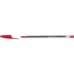 Molin Medium Point Ballpoint Pen - Oil-Based Ink - Quick Drying - Red