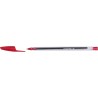 Molin Medium Point Ballpoint Pen - Oil-Based Ink - Quick Drying - Red