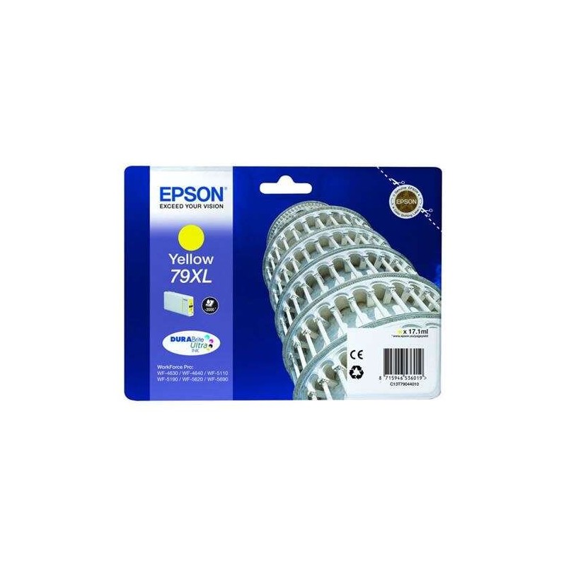 Epson T7904 (79XL) Yellow Ink Cartridge Original - C13T79044010