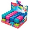 Maped Connect Duo Taille-Crayon-Gomme 2 Trous avec Gomme - Réservoir de Grande Capacité - Forme Ergonomique - Couleurs Assorties