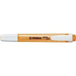 Stabilo Swing Cool Highlighter - Flat Barrel - Chisel Tip - Line Width between 1 and 4mm - Water-Based Ink - Anti-Dry-Out