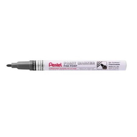 Pentel Paint Marker Marcador de Pintura - Punta Fina 2.9mm - Permanente en todas las Superficies - Resistente a Luz y Agua