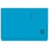 Gio By Elba Sous-chemise avec Pochette et Rabat Folio - Bleu Intense - Carte 320gr - Pochette et Rabat Pratiques - Idéale pour