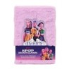 Safta K-Pop Demon Hunters Energy Notepad - A5 Format - Plush Covers - 80 Pages - 21x14.8cm - Lavender