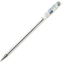 Pentel SuperB Stylo à Bille - Pointe Fine 0.7mm - Tracé 0.35mm - Encre à Base d'Huile - Couleur Bleu