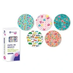 Bismark Kids Gift Wrap Roll - Dimensions 70cmx200cm - 5 Different Designs