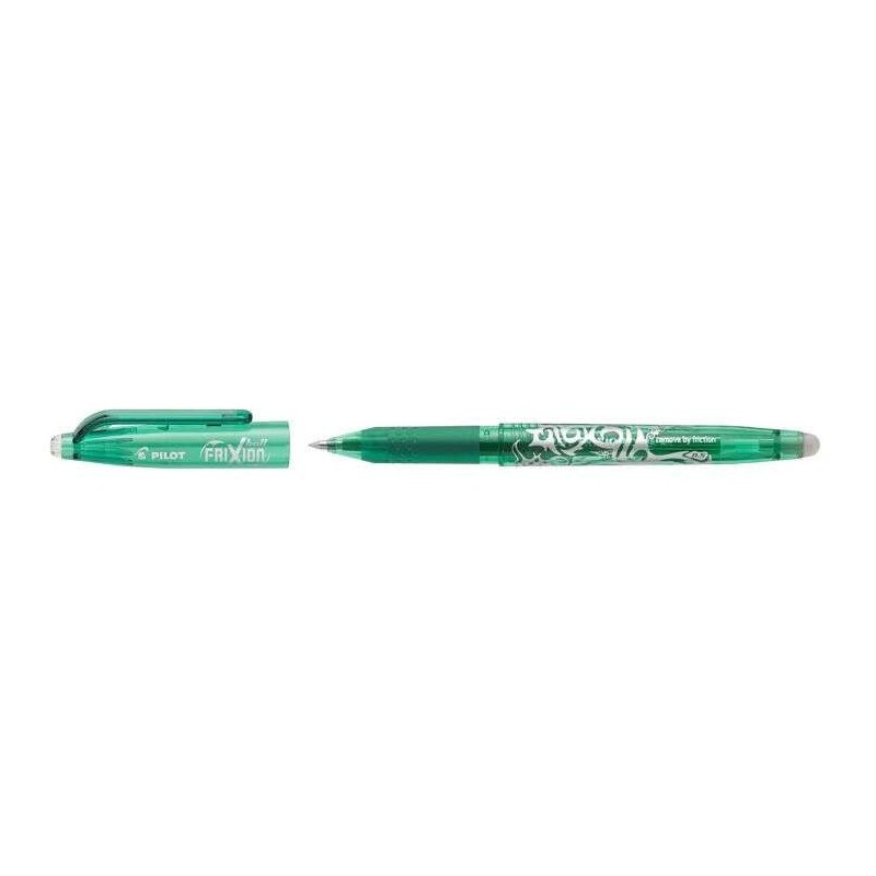 Pilot Frixion Ball Esferográfica de Gel Apagável - Ponta de Esfera 0.7mm - Traço 0.4mm - Pega Ergonómica - Cor Verde