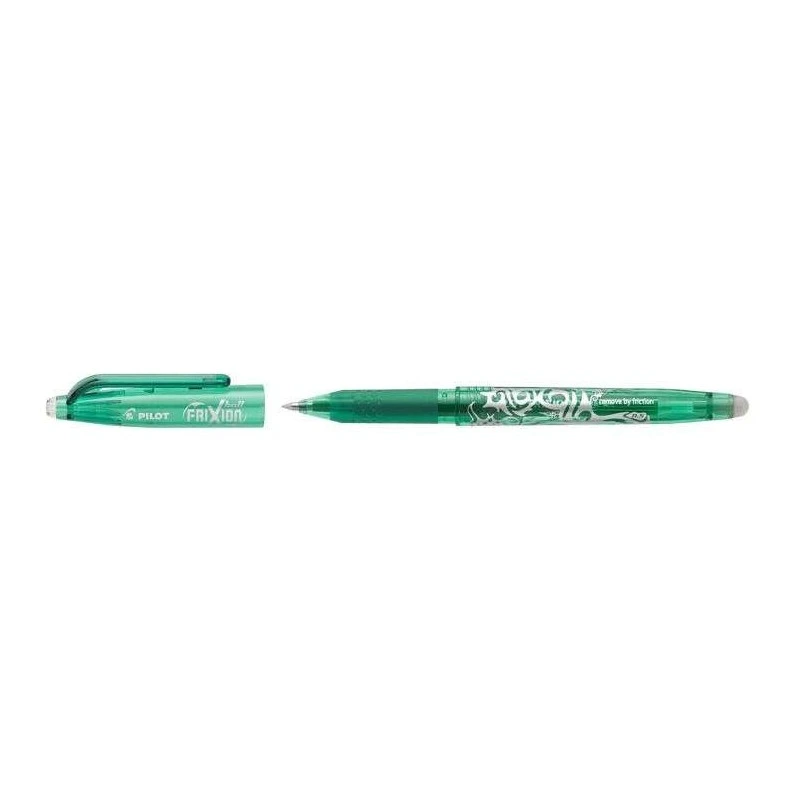Pilot Frixion Ball Esferográfica de Gel Apagável - Ponta de Esfera 0.7mm - Traço 0.4mm - Pega Ergonómica - Cor Verde