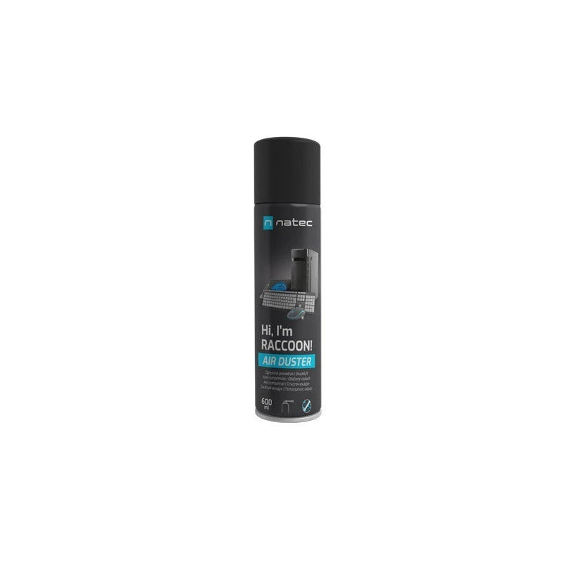Natec Raccoon 600 ml Ar Comprimido - Tubo de Precisao