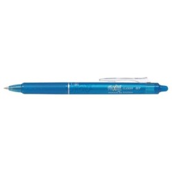 Pilot Frixion Clicker Esferográfica de Gel Apagável Retrátil - Ponta de Bola 0,7mm - Traço 0,4mm - Punho Ergonómico - Cor Azul
