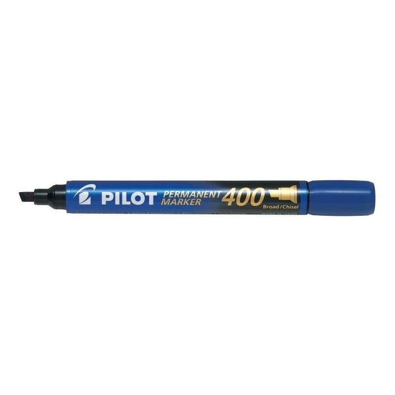 Pilot Permanent Marker 400 - 4.5mm Chisel Tip - 4mm Line - Blue