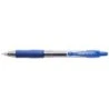 Pilot G2 Retractable Gel Rollerball Pen - Refillable - Round Ball Tip 0.7mm - Line Width 0.32mm - Ergonomic Grip - Colour Blue