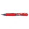 Pilot G2 Pixie XS Retractable Gel Pen - 0.7mm Round Ball Point - 0.32mm Line - Ergonomic Grip - Red