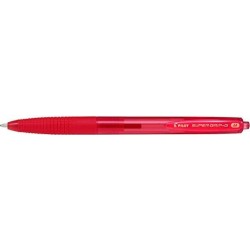 Pilot Boligrafo de Bola Retractil SuperGrip G - Punta Redonda 1.0mm - Trazo 0.4mm - Tinta de Aceite - Grip Ergonomico - Color